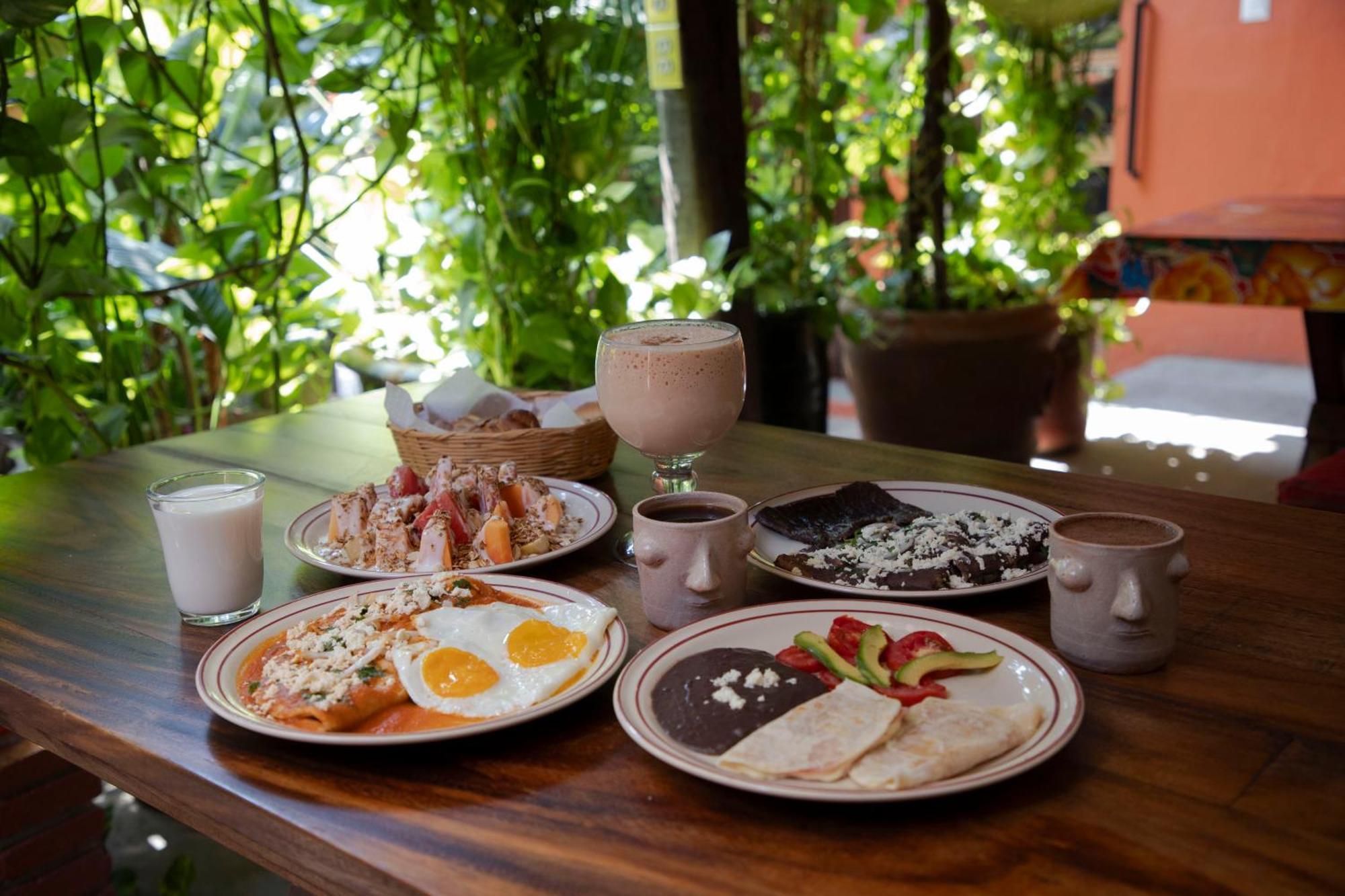 Hotel Las Golondrinas 오아하카주 외부 사진